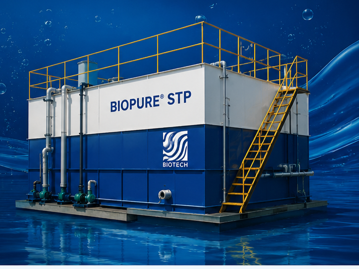 BIOPURE Package Sewage Treatment Plant