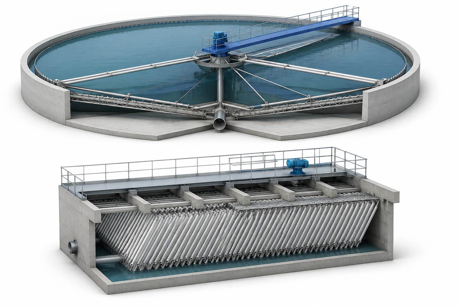 Clariflocculator & Tube Settler