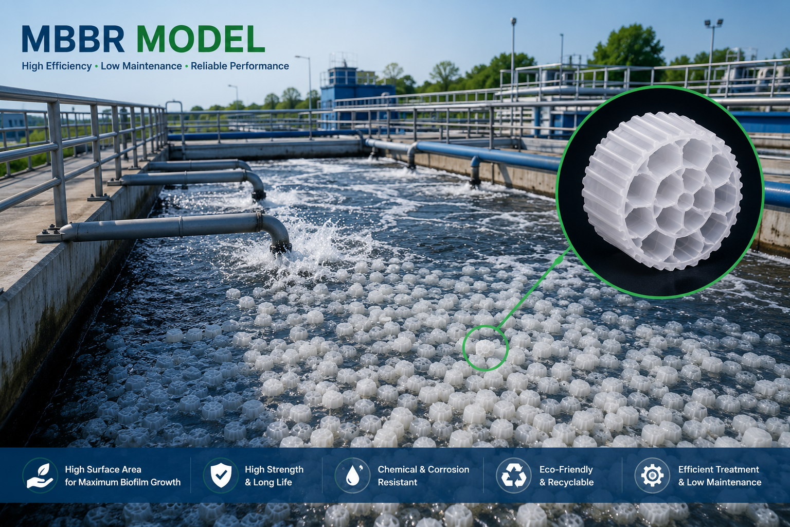BIOPURE MBBR Carrier Process